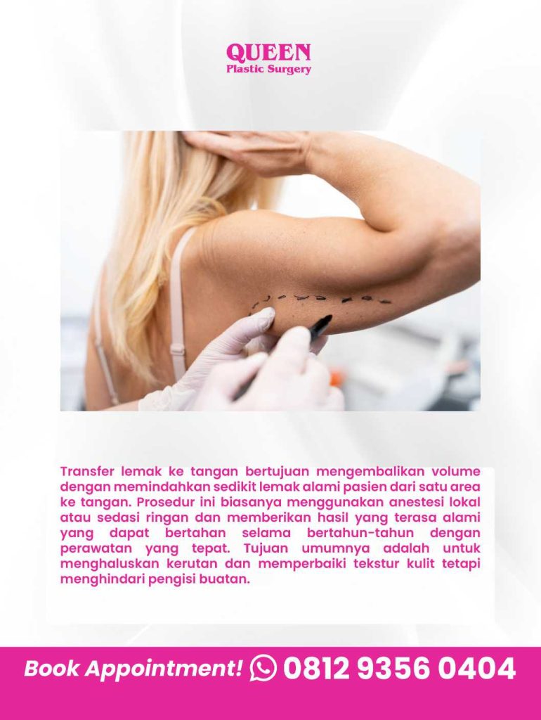 Urat tangan menonjol bikin kelihatan tua? 👵 Samarkan segera dengan teknik alami transfer lemak tangan ini. Konsultasi dengan dr. Heri Noviana!