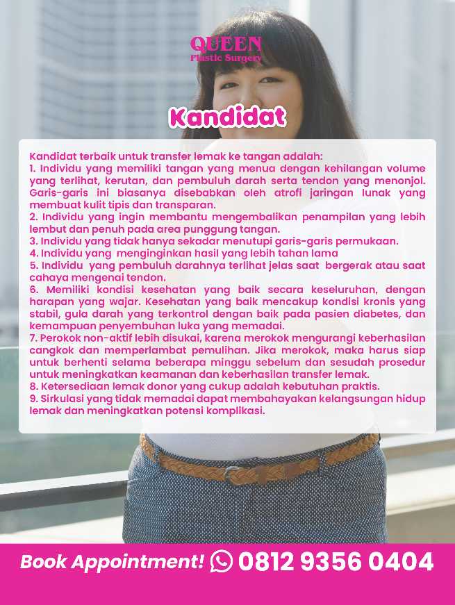Tangan kencang tanpa operasi besar! 🛠️ Cek prosedur minimal invasif Transfer Lemak Tangan di artikel ini sekarang.