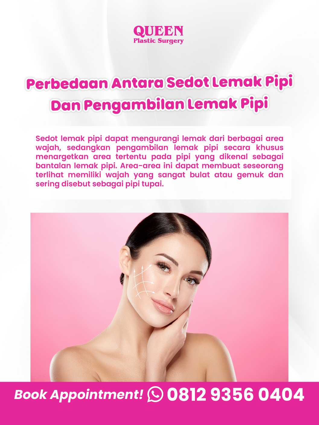 Ternyata beda teknik beda hasil! 😲 Jangan sampai salah pilih antara Sedot Lemak Pipi vs Buccal Fat. Simak penjelasan lengkap dr. Heri Noviana, SpBP-RE.M.Ked.Klin di sini.