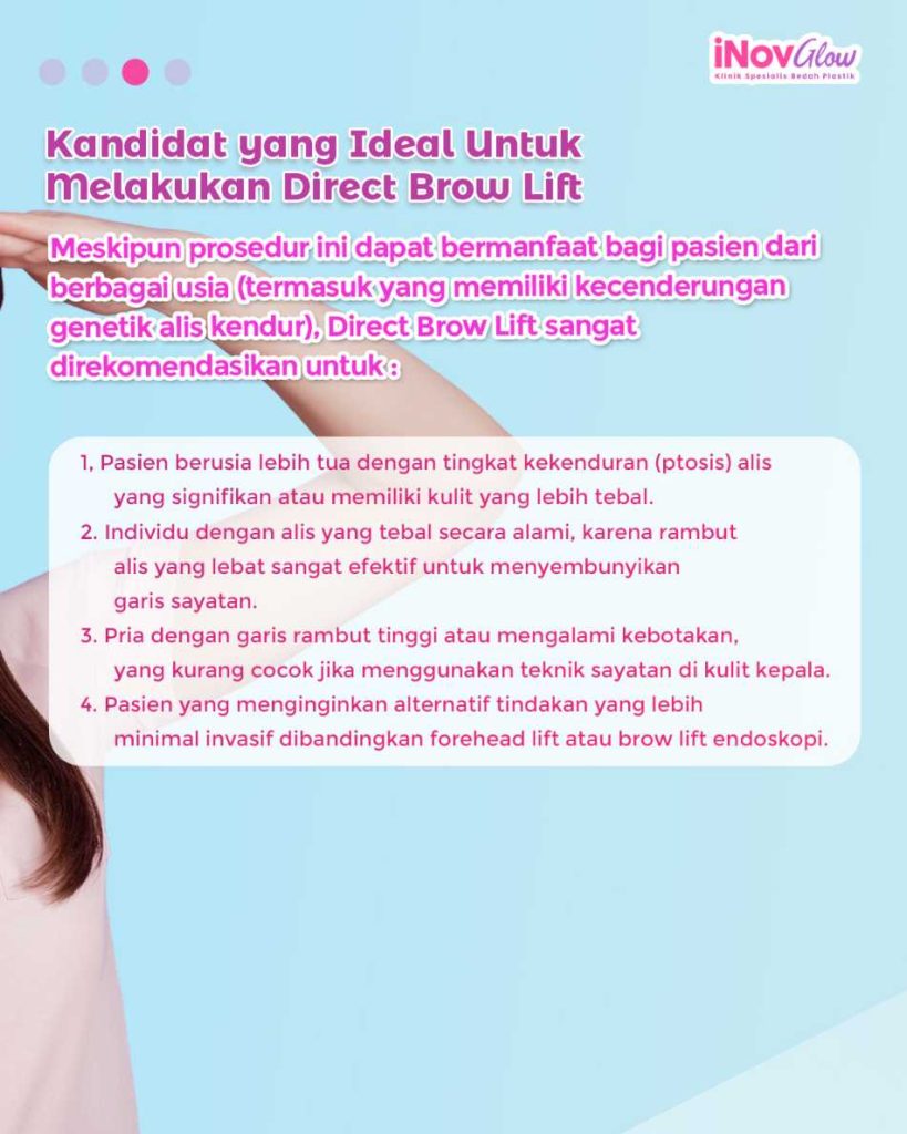 Alis turun bikin wajah 'galak'? 🤨 Ubah penampilanmu jadi lebih ramah & awet muda dengan Brow Lift. Konsultasi bersama dr. Heri Noviana!
