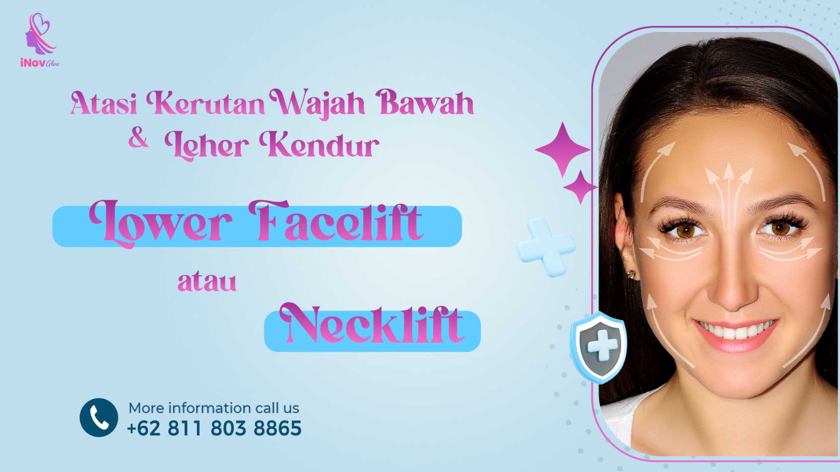 Sama-sama bikin awet muda, tapi jangan sampai tertukar! 🛑 Ini beda nyata Neck Lift vs Lower Facelift. Simak panduan Dr. Heri Noviana di sini!
