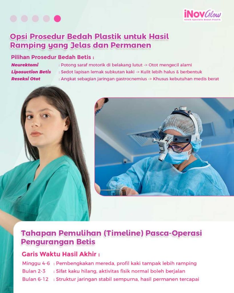 Kupas tuntas operasi Calf Reduction untuk betis ramping proporsional! 🦵 Hubungi Dr. Heri Noviana sekarang untuk jadwalkan konsultasi Anda.