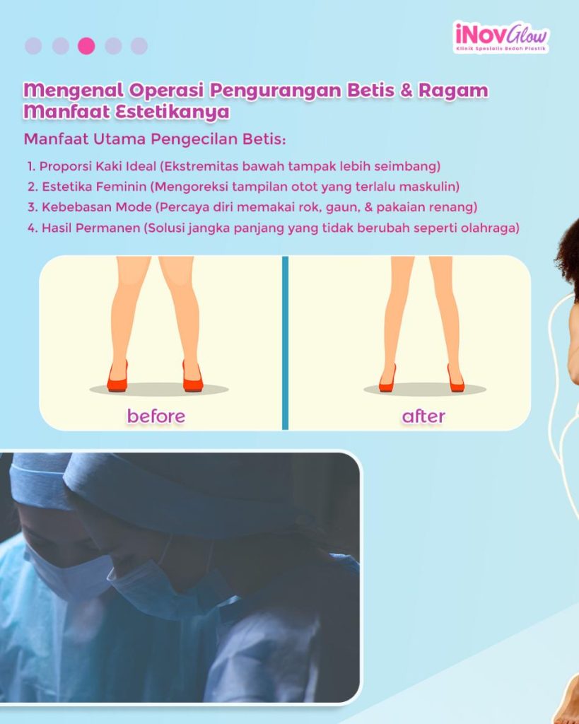 Mengecilkan betis dengan aman tanpa mengganggu fungsi berjalan! 🌟 Kupas tuntas prosedur Calf Reduction bersama Dr. Heri Noviana di sini.