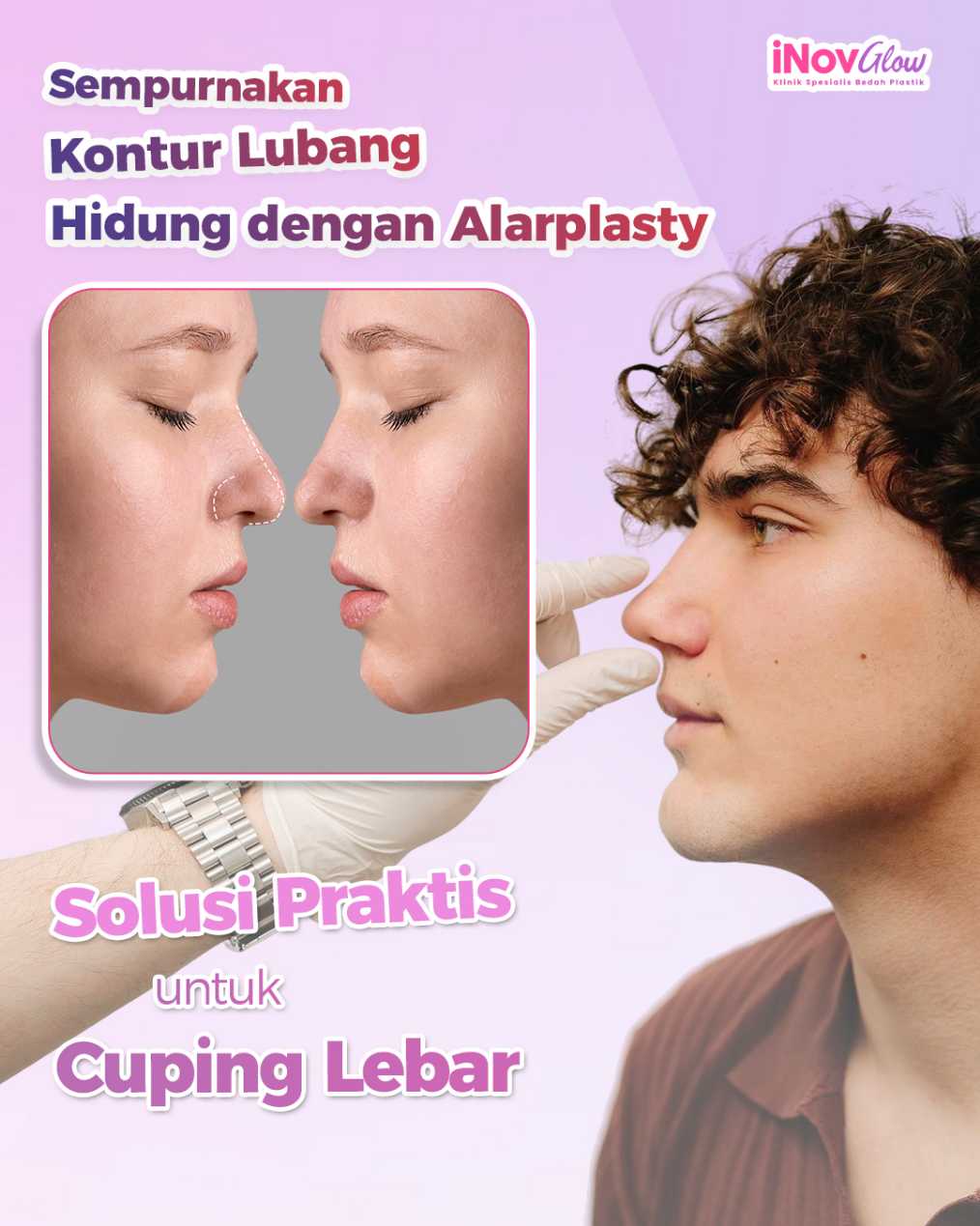 Bukan sekadar oplas biasa! Ini rahasia medis membuat lubang hidung simetris sempurna dalam sekejap. ✨ Simak ulasan Dr. Heri Noviana.