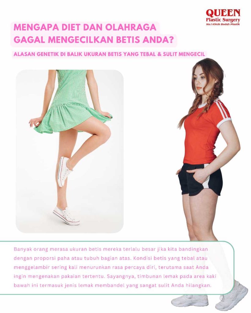 Rahasia mengubah ukuran betis tebal menjadi ramping proporsional akhirnya terungkap. 💎 Yuk, pelajari prosedur Liposuction Betis dari Dr. Heri Noviana!