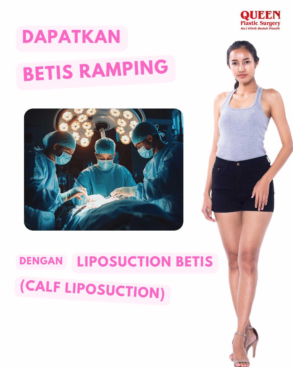 Bukan sekadar penurunan berat badan biasa! Ini satu-satunya cara medis melenyapkan lemak membandel di betis dengan Liposuction Betis. ✨ Simak ulasan Dr. Heri Noviana.