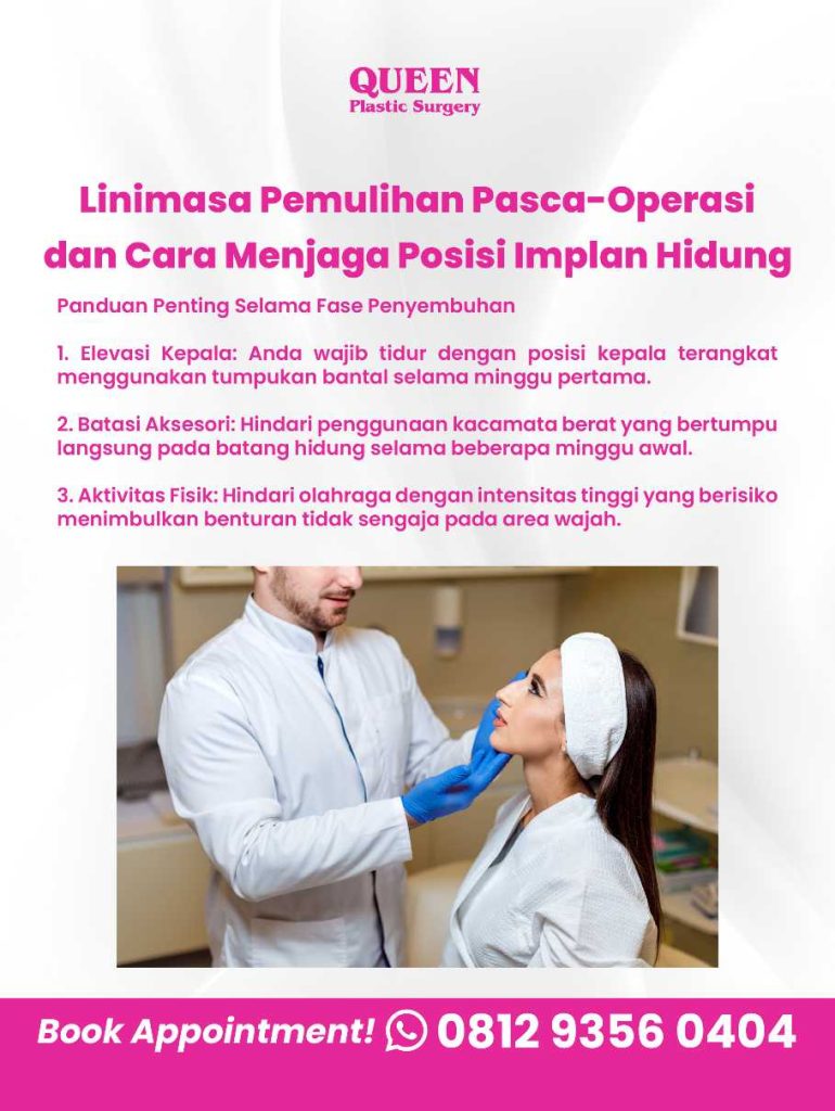 Solusi jitu menghindari drama implan bergeser atau menembus kulit pasca-Rhinoplasty. 🌟 Simak edukasi penting dari Dr. Heri Noviana.