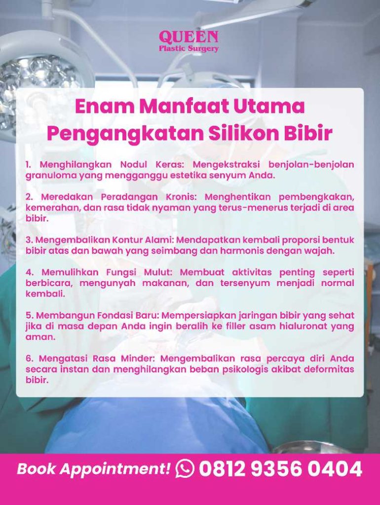 Mau bibir kembali sehat, simetris, dan bebas dari ancaman infeksi jangka panjang? ✨ Temukan rahasia penanganan dari Dr. Heri Noviana!