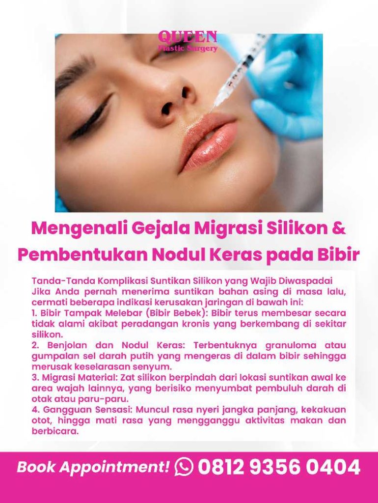 Berapa lama waktu pemulihan pasca-kuretase silikon bibir sebelum Anda bisa makan normal? 🚫 Temukan jawaban detail dari Dr. Heri Noviana.