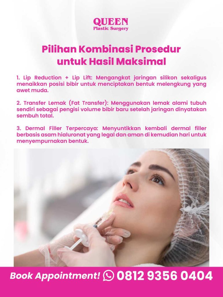 Jangan nekat menyuntikkan zat penghancur sembarangan pada silikon bibir Anda! 🛑 Simak ulasan bahaya fatalnya dari Dr. Heri Noviana.