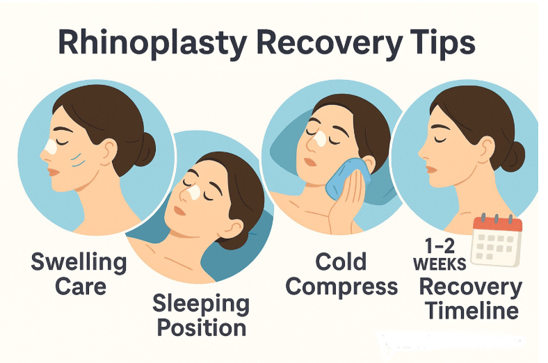 Berapa lama sih bengkak rhinoplasty benar-benar hilang total? Cek timeline pemulihan resminya di sini!